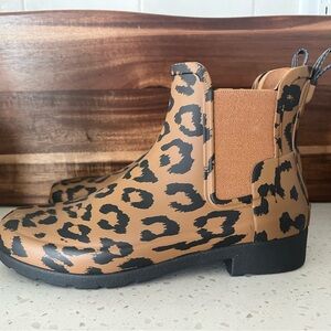 Hunter Leopard Rain Boots